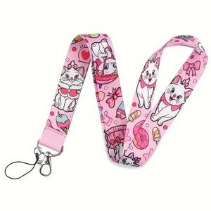 🔵 2 for $15/ NWOT Disney's Marie Lanyard